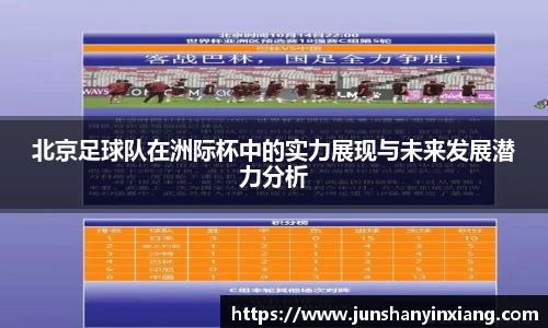 北京足球队在洲际杯中的实力展现与未来发展潜力分析
